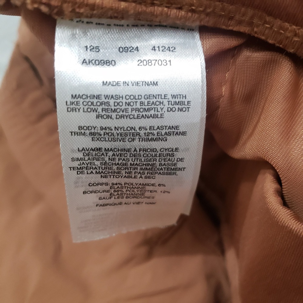 Columbia Hiking Pants Womens Medium Brown Pockets Pull On Outdoors Travel Camp - Picture 7 of 11